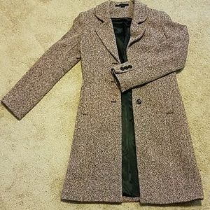 Express wool long coat